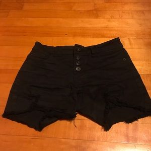 Hippie Laundry Black Shorts Size 27